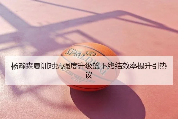 杨瀚森夏训对抗强度升级篮下终结效率提升引热议